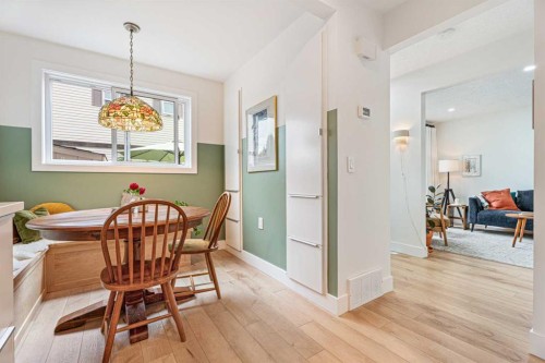 101-740 Bracewood Drive Sw, Calgary, AB - Indoor Photo Showing Dining Room