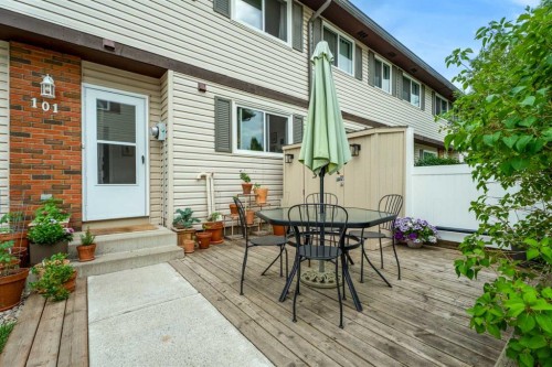 101-740 Bracewood Drive Sw, Calgary, AB - Outdoor With Deck Patio Veranda With Exterior
