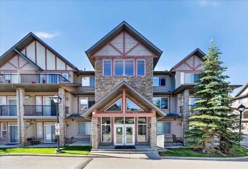 2103-211 Aspen Stone Boulevard Sw, Calgary, AB - Outdoor With Facade