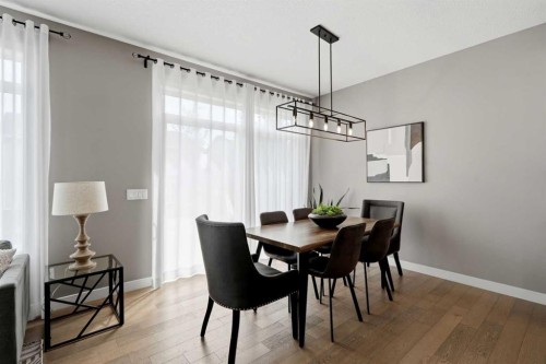 201 Marina Key, Chestermere, AB - Indoor Photo Showing Dining Room