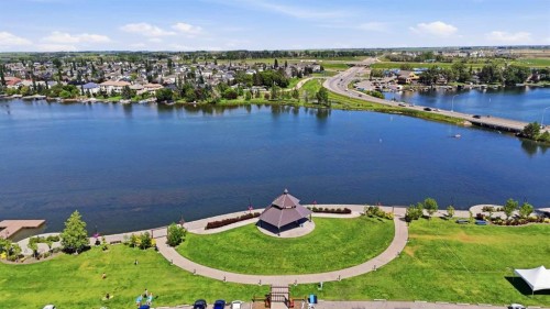 201 Marina Key, Chestermere, AB - Outdoor With Body Of Water With View