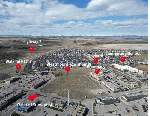 6106-200 Southridge Drive, Okotoks, AB - Outdoor With View