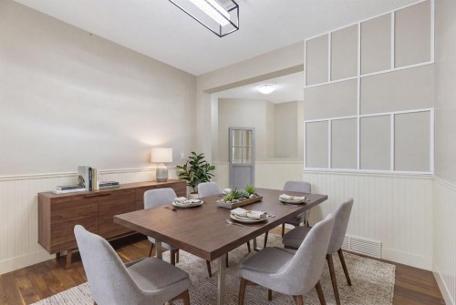 16 Auburn Sound Crescent Se, Calgary, AB - Indoor Photo Showing Dining Room
