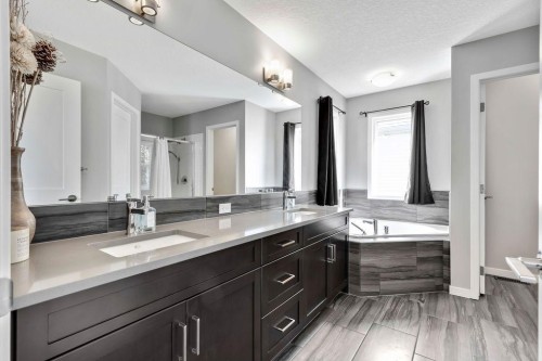 1714 Montgomery Gate Se, High River, AB - Indoor Photo Showing Bathroom