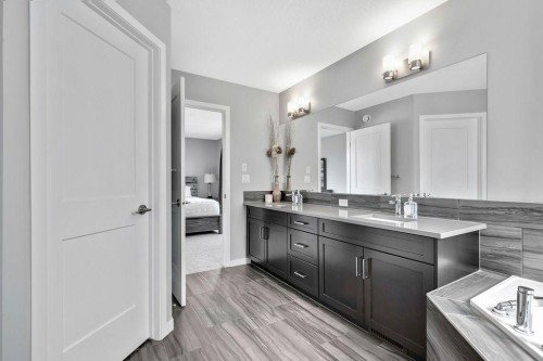 1714 Montgomery Gate Se, High River, AB - Indoor Photo Showing Bathroom