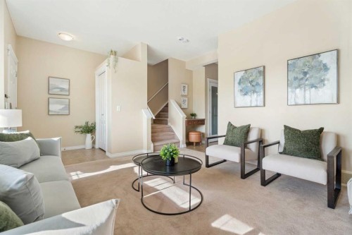 40 Cimarron Grove Drive, Okotoks, AB - Indoor Photo Showing Living Room
