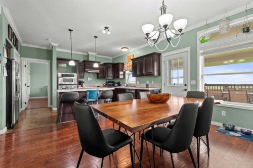 13 Cherry Lane Se, Three Hills, AB - Indoor Photo Showing Dining Room