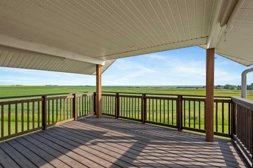13 Cherry Lane Se, Three Hills, AB - Outdoor With Deck Patio Veranda With View With Exterior