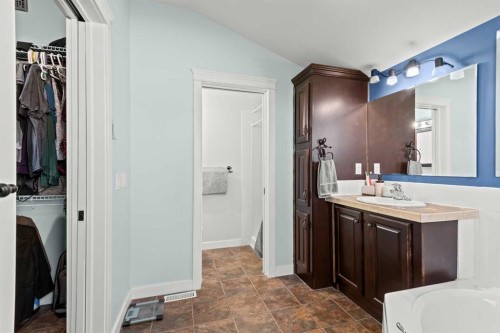 13 Cherry Lane Se, Three Hills, AB - Indoor Photo Showing Bathroom