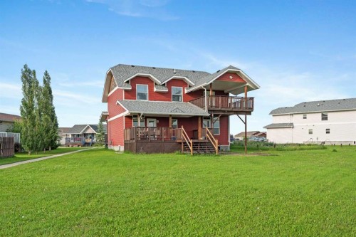 13 Cherry Lane Se, Three Hills, AB - Outdoor With Deck Patio Veranda