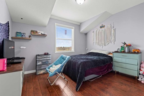13 Cherry Lane Se, Three Hills, AB - Indoor Photo Showing Bedroom