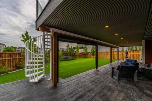 46 Yorkstone Way Sw, Calgary, AB - Outdoor With Deck Patio Veranda
