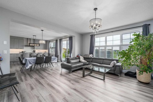 46 Yorkstone Way Sw, Calgary, AB - Indoor Photo Showing Living Room