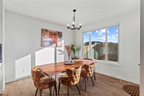 116 Ambleside Crescent Nw, Calgary, AB - Indoor Photo Showing Dining Room