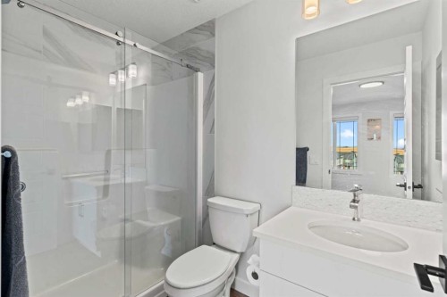 116 Ambleside Crescent Nw, Calgary, AB - Indoor Photo Showing Bathroom