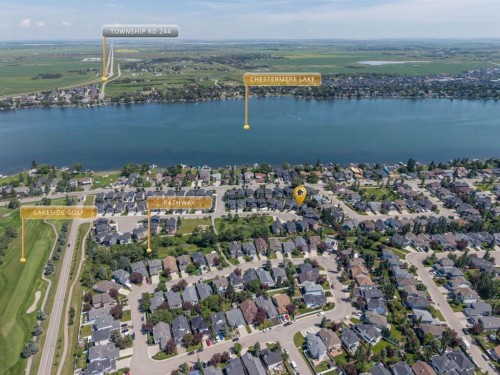 172 Mcivor Terrace, Chestermere, AB - Outdoor With Body Of Water With View