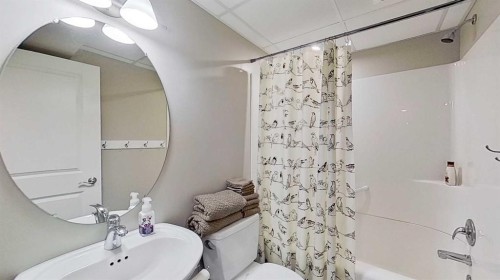 39 Sunrise View, Cochrane, AB - Indoor Photo Showing Bathroom