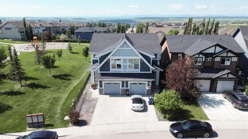 39 Sunrise View, Cochrane, AB - Outdoor With Facade