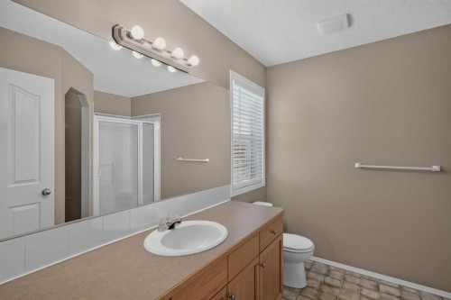 59 Silver Springs Way Nw, Airdrie, AB - Indoor Photo Showing Bathroom