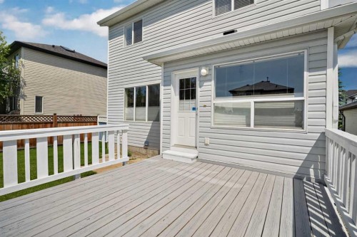 59 Silver Springs Way Nw, Airdrie, AB - Outdoor With Deck Patio Veranda With Exterior