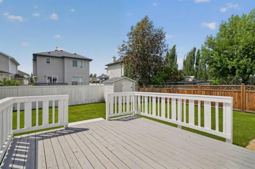 59 Silver Springs Way Nw, Airdrie, AB - Outdoor With Deck Patio Veranda