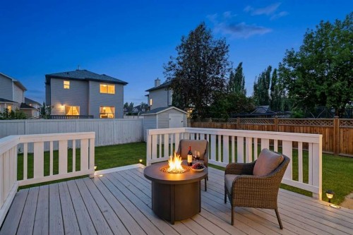 59 Silver Springs Way Nw, Airdrie, AB - Outdoor With Deck Patio Veranda