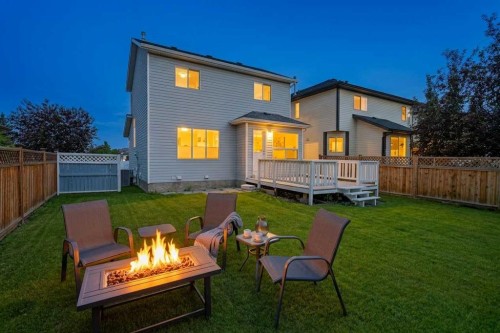 59 Silver Springs Way Nw, Airdrie, AB - Outdoor With Deck Patio Veranda