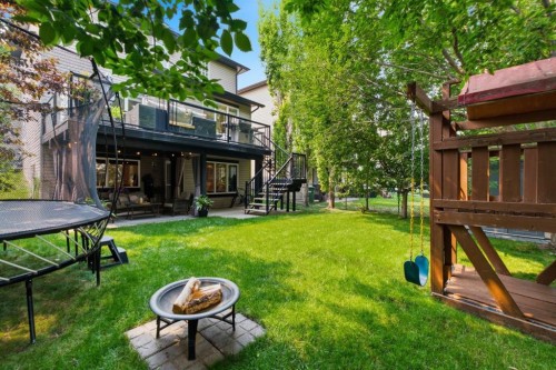 132 Coopers Heights Sw, Airdrie, AB - Outdoor With Deck Patio Veranda
