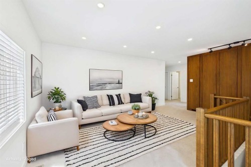 416 Thornhill Place Nw, Calgary, AB - Indoor Photo Showing Living Room