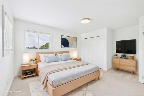 416 Thornhill Place Nw, Calgary, AB - Indoor Photo Showing Bedroom