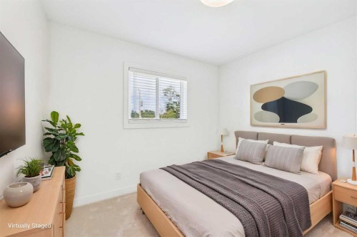 416 Thornhill Place Nw, Calgary, AB - Indoor Photo Showing Bedroom