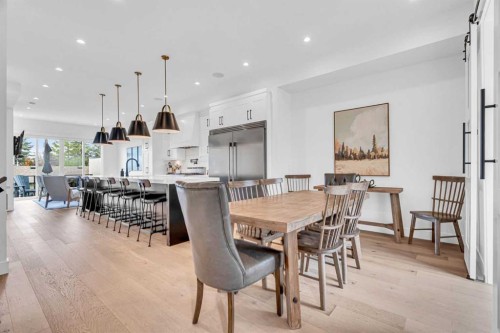 2032 37 Avenue Sw, Calgary, AB - Indoor Photo Showing Dining Room