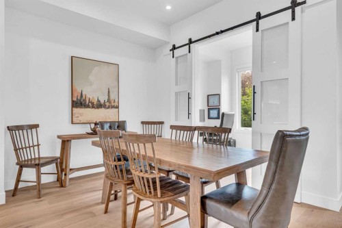 2032 37 Avenue Sw, Calgary, AB - Indoor Photo Showing Dining Room