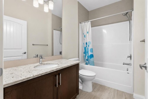 62 Evansfield Green Nw, Calgary, AB - Indoor Photo Showing Bathroom