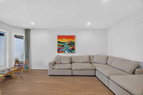 51 Millbank Court Sw, Calgary, AB - Indoor Photo Showing Living Room