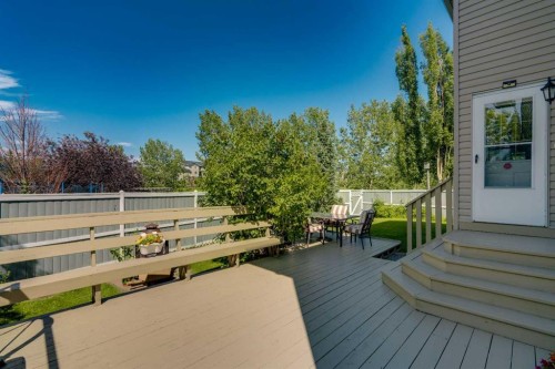 84 Willowbrook Crescent Nw, Airdrie, AB - Outdoor With Deck Patio Veranda