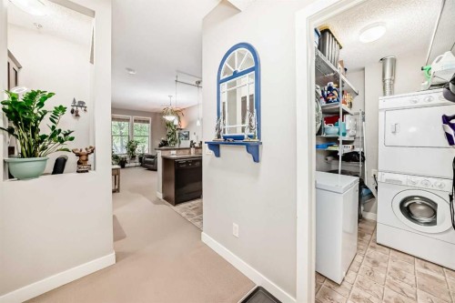 113-201 Sunset Drive, Cochrane, AB - Indoor Photo Showing Laundry Room