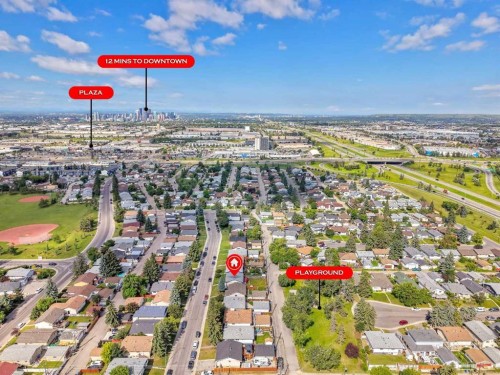 4108 13 Avenue Ne, Calgary, AB - Outdoor With View