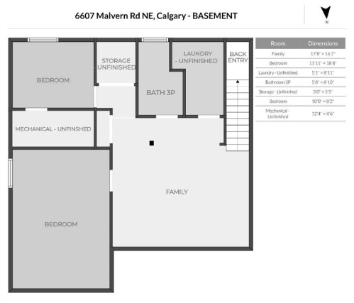 6607 Malvern Road Ne, Calgary, AB 