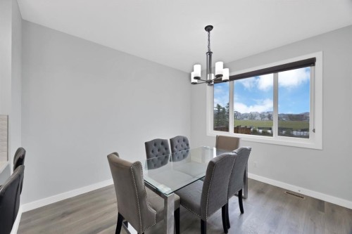 76 Red Embers Square Ne, Calgary, AB - Indoor Photo Showing Dining Room