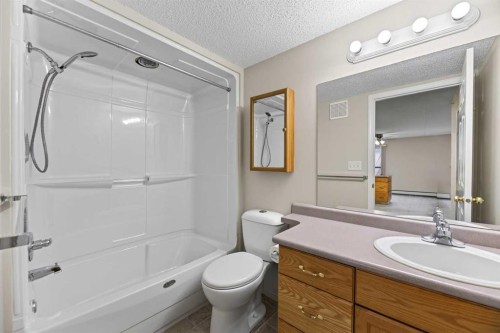 210-4514 54 Avenue, Olds, AB - Indoor Photo Showing Bathroom