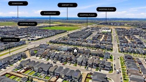 232 Cornerbrook Common Ne, Calgary, AB - Outdoor With View