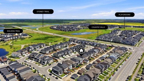 232 Cornerbrook Common Ne, Calgary, AB - Outdoor With View