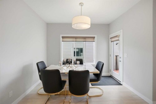 232 Cornerbrook Common Ne, Calgary, AB - Indoor Photo Showing Dining Room