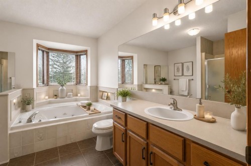 132 Scenic Cove Circle Nw, Calgary, AB - Indoor Photo Showing Bathroom
