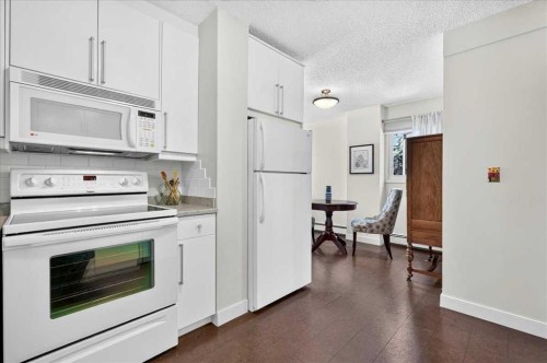401-1107 15 Avenue Sw, Calgary, AB - Indoor Photo Showing Kitchen
