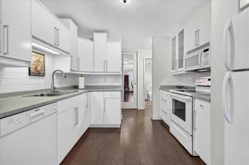 401-1107 15 Avenue Sw, Calgary, AB - Indoor Photo Showing Kitchen
