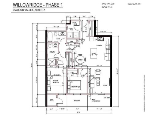 305-101 Willowridge Drive, Diamond Valley, AB 