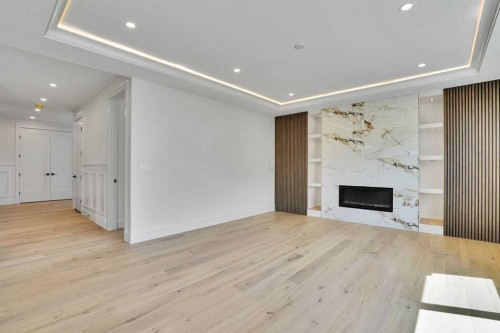287 Waterford Road, Chestermere, AB - Indoor With Fireplace