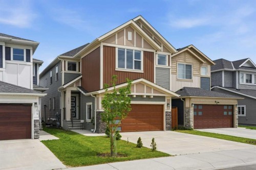 160 Homestead Grove Ne, Calgary, AB - Outdoor With Facade